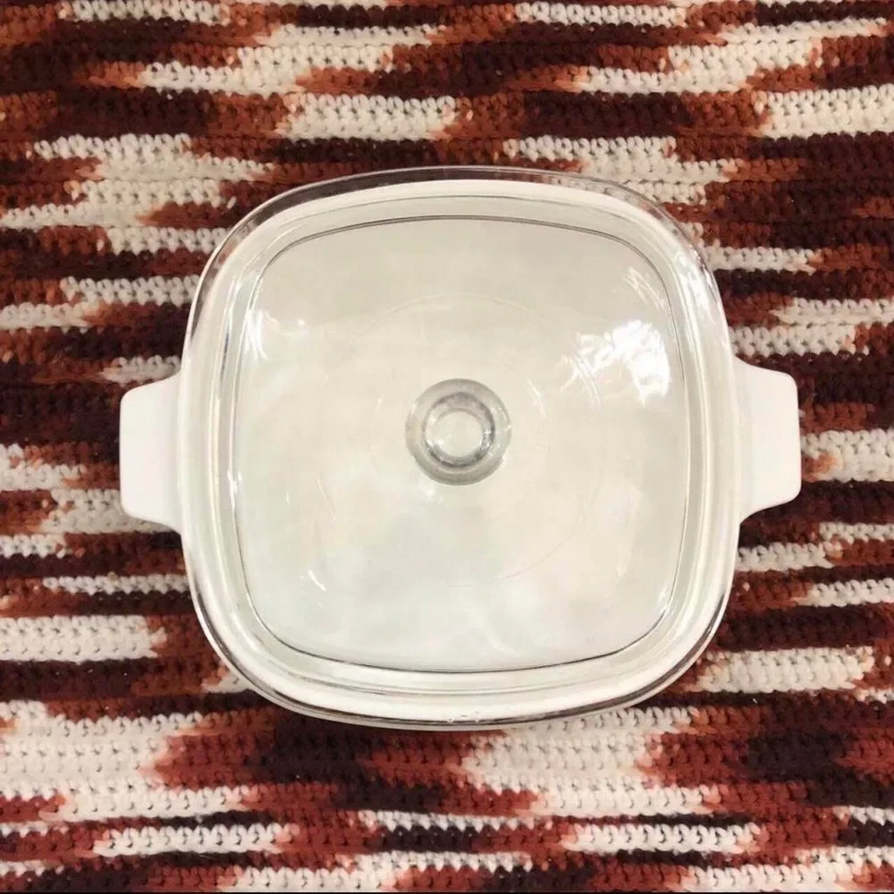 PYREX Corning Ware Blue Cornflower Casserole Dish, 1 Quart P-1-B Lid Cottagecore